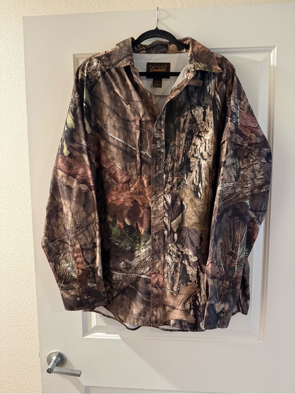 Gamehide Brown/Green Realtree-Style Lightweight Shirt Jacket
